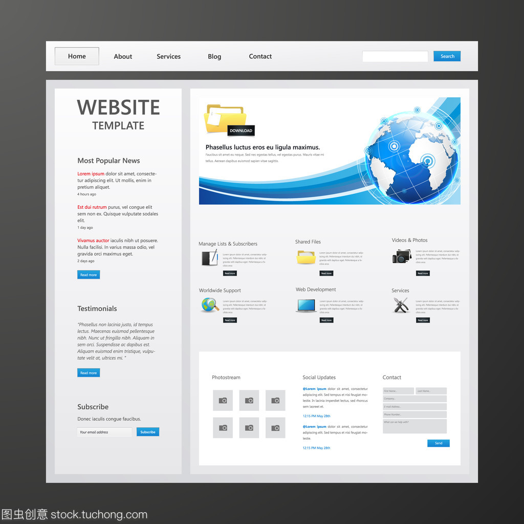 商業(yè)網(wǎng)站模板設(shè)計(jì)與軟件開發(fā) 打造高效數(shù)字化門戶